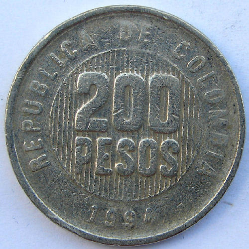 Colombia coin